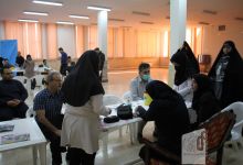 گزارش تصویری آزمایش خون در دانشگاه 